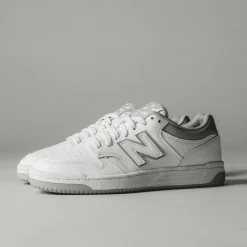 New Balance Sneakers En Cuir|Baskets Décontractées Terrace*BB480LGM White / Grey Matter