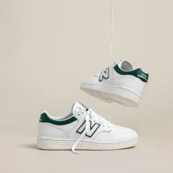 New Balance Sneakers En Cuir|Baskets Décontractées Terrace*BB480LGT White / Timberwolf