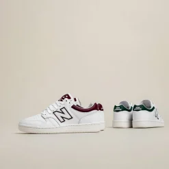 New Balance Sneakers En Cuir|Baskets Décontractées Terrace*BB480LGT White / Timberwolf