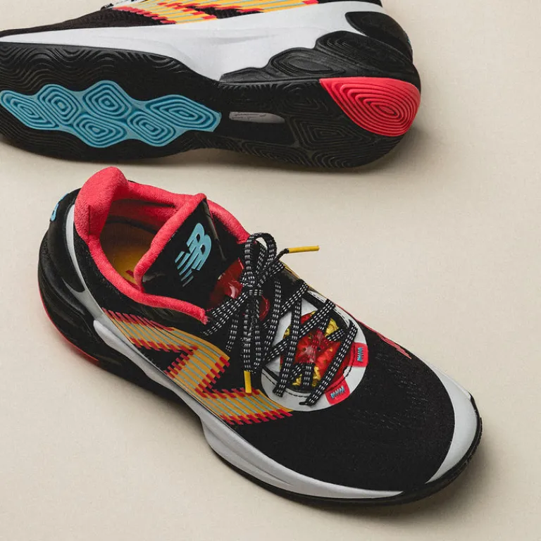 New Balance Sneakers Végétaliens|Sneakers Montantes*Fresh Foam BB V2 Black / White / Blast Red