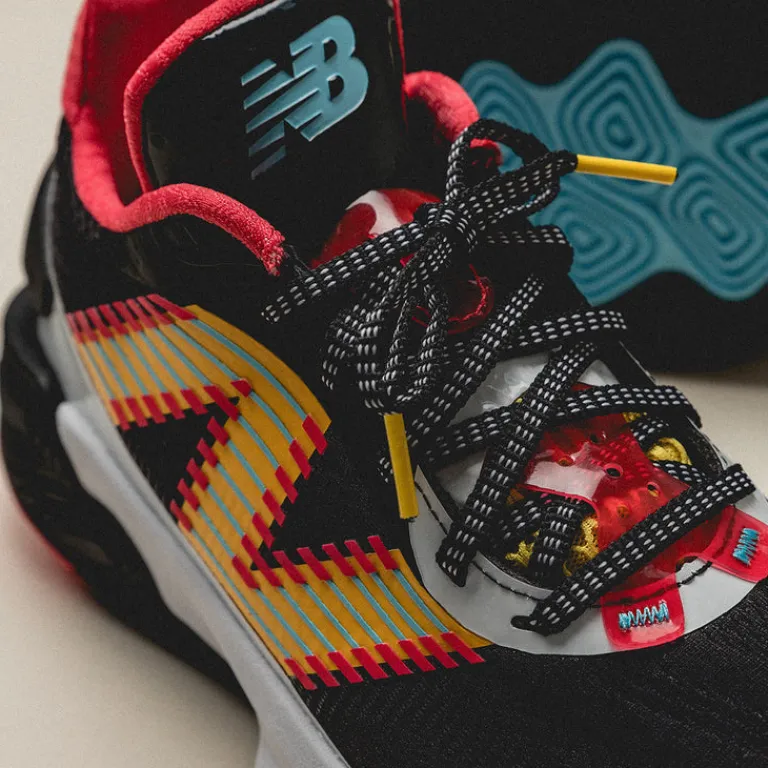 New Balance Sneakers Végétaliens|Sneakers Montantes*Fresh Foam BB V2 Black / White / Blast Red