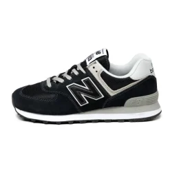New Balance Sneakers En Cuir|Chaussures De Running Retro*ML574EVB Black / White
