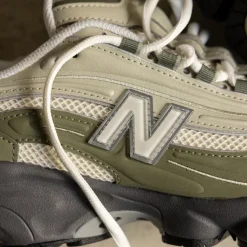 New Balance Sneakers En Cuir|Chaussures De Running Retro*M1000MEO Dark Olivine / Sea Salt