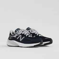 New Balance Sneakers En Cuir|Chaussures De Running Retro*M990NV6 *Made in USA* Navy / White