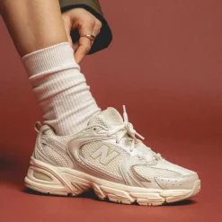 New Balance Sneakers Végétaliens|Chaussures De Running Retro*MR530AA Beige / Angora