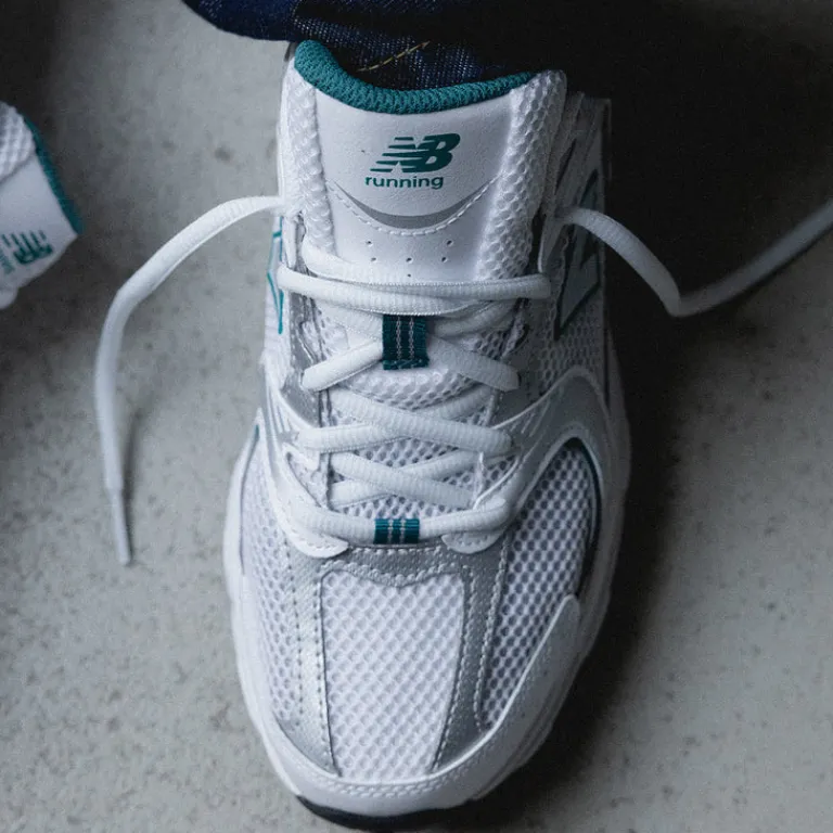 New Balance Sneakers Végétaliens|Sneakers Blancs*MR530AB White / Silver Metallic