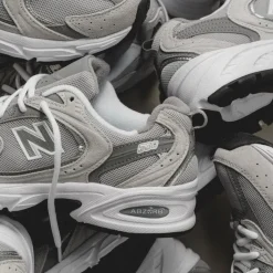 New Balance Sneakers En Cuir|Chaussures De Running Retro*MR530CK Raincloud / Shadow Grey