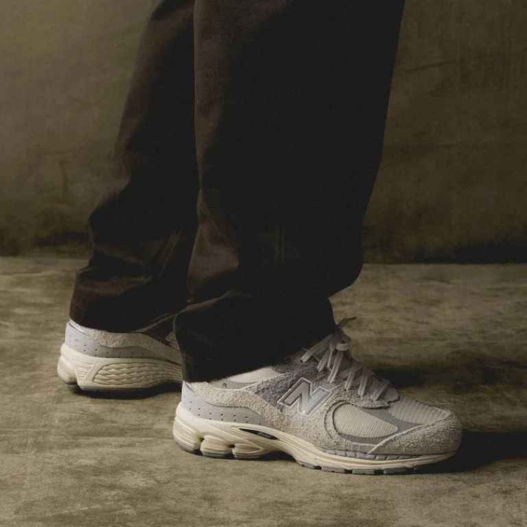 New Balance Sneakers En Cuir|Chaussures De Running Retro*M2002REK Linen