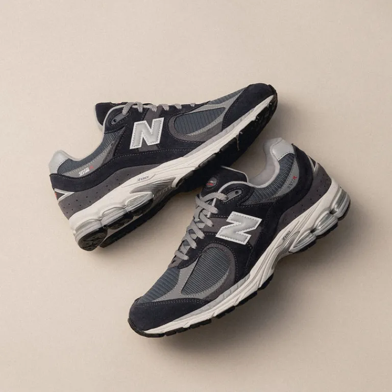 New Balance Sneakers En Cuir|Chaussures De Running Retro*M2002RSF Eclipse / Raincloud