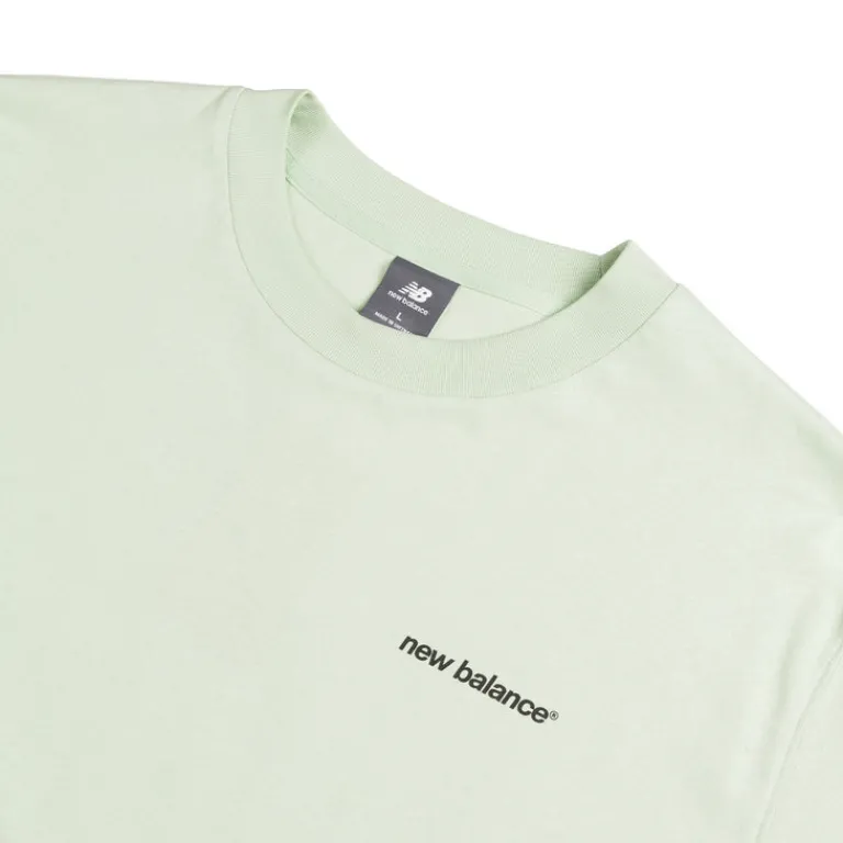 New Balance T-Shirts*Street Classics Runners T-Shirt Clay Ash