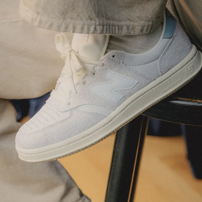 New Balance Sneakers En Cuir|Sneakers Blancs*T500AG Reflective / White / Light Artic Grey