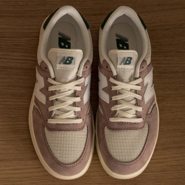 New Balance Sneakers En Cuir|Baskets Décontractées Terrace*T500GB Landslide / Linen / New Spruce / Sea Salt