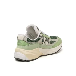 New Balance Sneakers En Cuir|Baskets Décontractées Terrace*U990AB6 *Made in USA* Avocado / Natural Mint