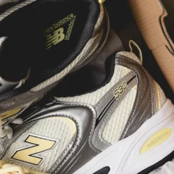 New Balance Sneakers En Cuir|Chaussures De Running Retro*U530ADG Silver Metallic