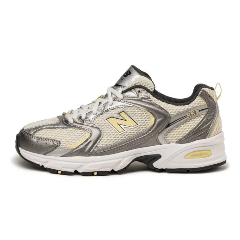 New Balance Sneakers En Cuir|Chaussures De Running Retro*U530ADG Silver Metallic