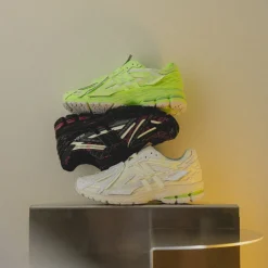 New Balance Sneakers En Cuir|Sneakers Blancs*U1906AE *Glow in the Dark* White / Mint Flash / Silver Metallic