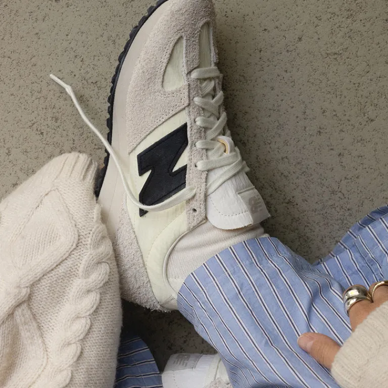 New Balance Sneakers En Cuir|Chaussures De Running Retro*U471AM Sea Salt / Tea Green