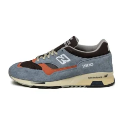 New Balance Sneakers En Cuir|Chaussures De Running Retro*U1500BBO *Made in England* Dusty Blue / Black Coffee / Burnt Sienna / Alloy
