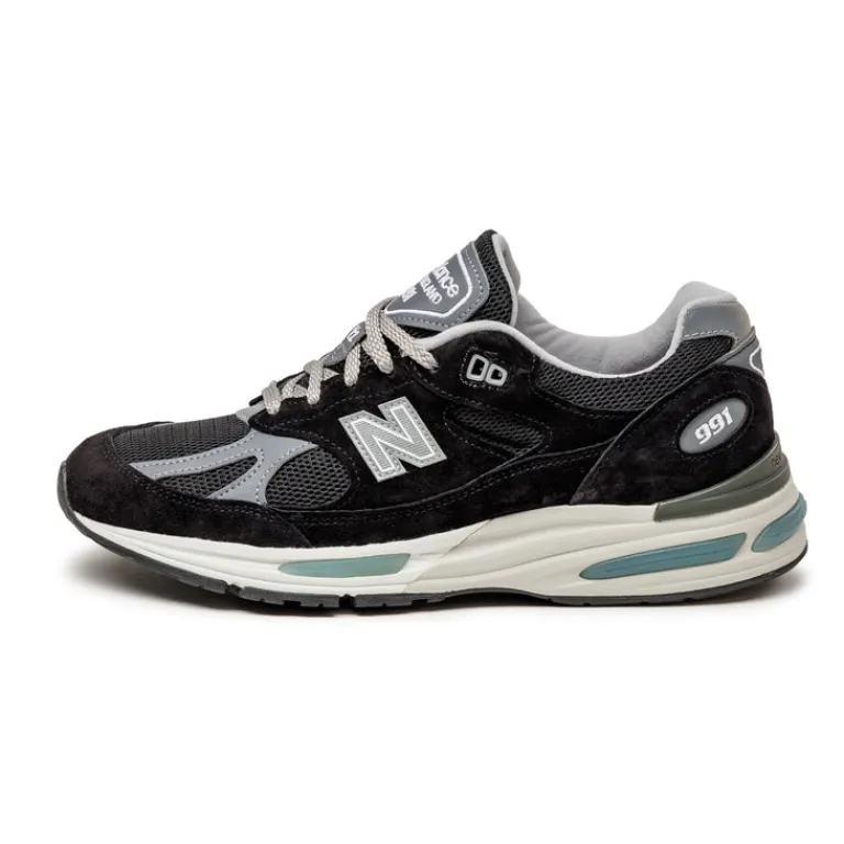New Balance Sneakers En Cuir|Chaussures De Running Retro*U991BK2 *Made in England* Black
