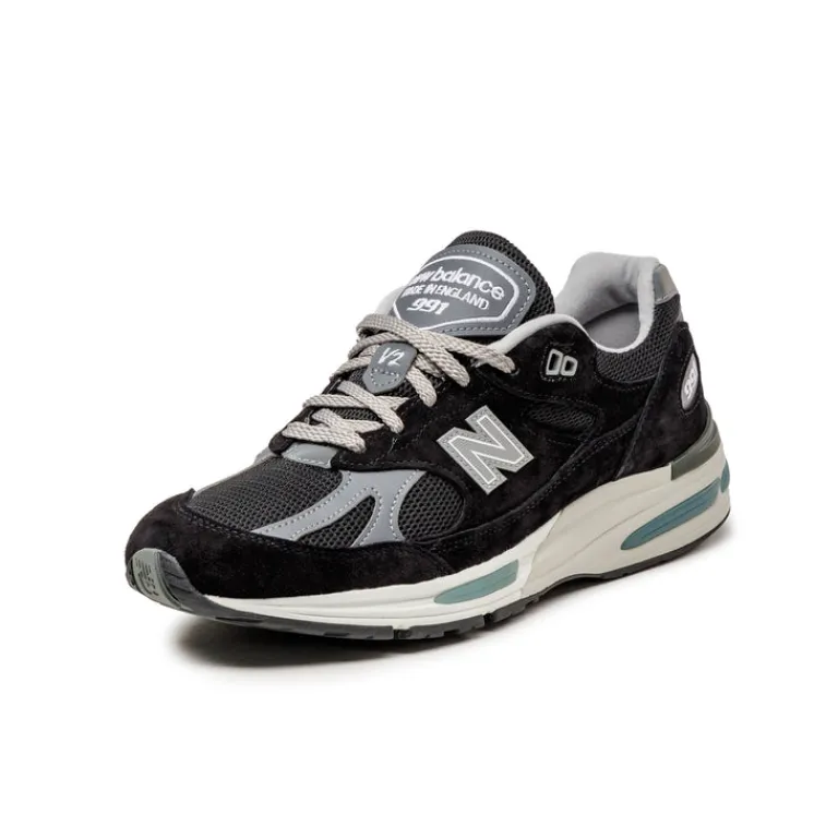 New Balance Sneakers En Cuir|Chaussures De Running Retro*U991BK2 *Made in England* Black