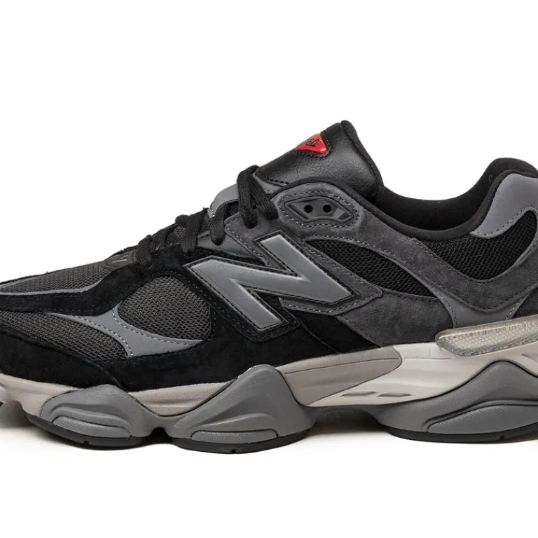 New Balance Sneakers En Cuir|Chaussures De Running Retro*U90/60BLK Black / Castlerock