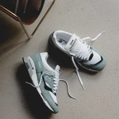 New Balance Sneakers En Cuir|Sneakers Blancs*U1500BNW *Made in England* Ashley Blue / White / Dark Navy
