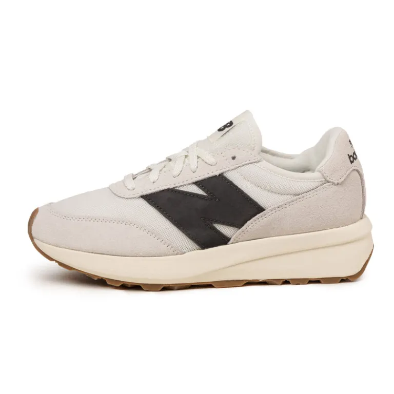New Balance Sneakers En Cuir|Chaussures De Running Retro*U370CA Sea Salt / Black Cement