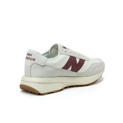 New Balance Sneakers En Cuir|Chaussures De Running Retro*U370CB Sea Salt / Classic Crimson
