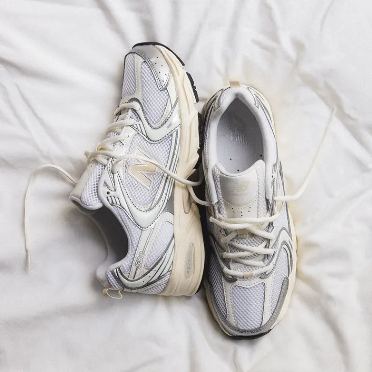 New Balance Sneakers Végétaliens|Chaussures De Running Retro*U530ESB Silver Metallic / Linen