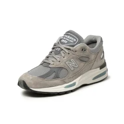 New Balance Sneakers En Cuir|Chaussures De Running Retro*U991GL2 *Made in England* Dove / Alloy / Silver