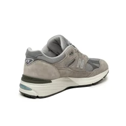 New Balance Sneakers En Cuir|Chaussures De Running Retro*U991GL2 *Made in England* Dove / Alloy / Silver