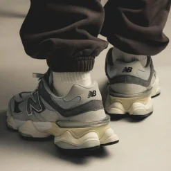 New Balance Sneakers En Cuir|Chaussures De Running Retro*U90/60GRY Grey