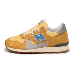 New Balance Sneakers En Cuir|Chaussures De Running Retro*U475HB Dried Apricot / Clementine / Blue Laguna
