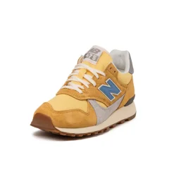 New Balance Sneakers En Cuir|Chaussures De Running Retro*U475HB Dried Apricot / Clementine / Blue Laguna