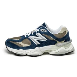 New Balance Sneakers En Cuir|Chaussures De Running Retro*U90/60LBB NB Navy / Mushroom / Incense