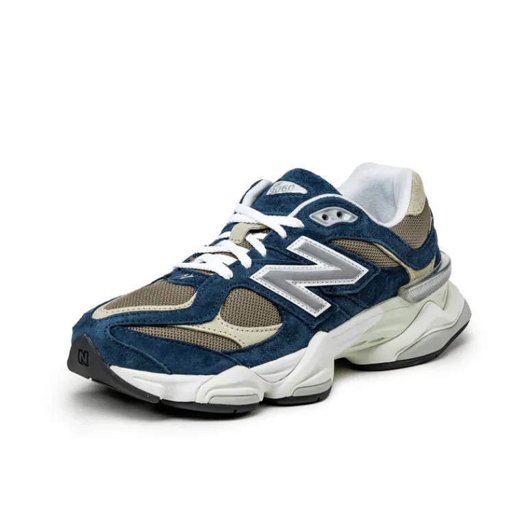 New Balance Sneakers En Cuir|Chaussures De Running Retro*U90/60LBB NB Navy / Mushroom / Incense