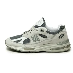 New Balance Sneakers En Cuir|Chaussures De Running Retro*U991LG2 *Made in England* Light Grey
