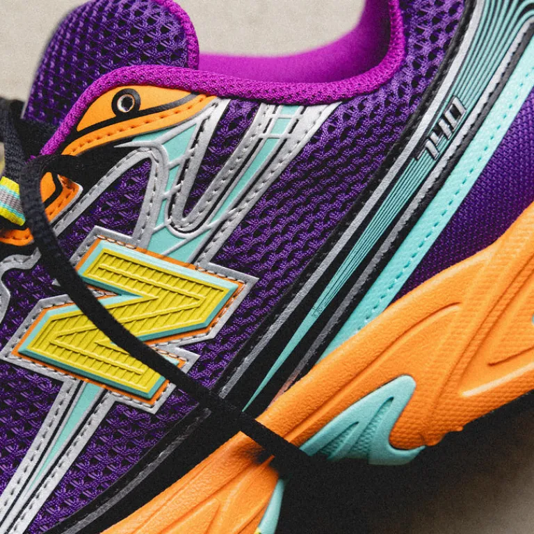 New Balance Sneakers Végétaliens|Chaussures De Running Retro*U740MC2 Concord Grape / Sun Glow