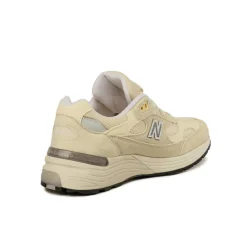 New Balance Sneakers En Cuir|Sneakers Blancs*U992MC *Made in USA* Calcium / Raw Cashew