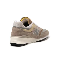 New Balance Sneakers En Cuir|Chaussures De Running Retro*U997MG *Made in USA* Light Mushroom / Mirage Grey