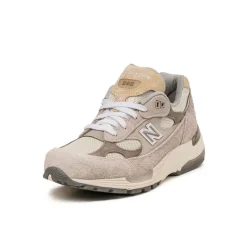 New Balance Sneakers En Cuir|Chaussures De Running Retro*U992MM *Made in USA* Moonrock / Mushroom
