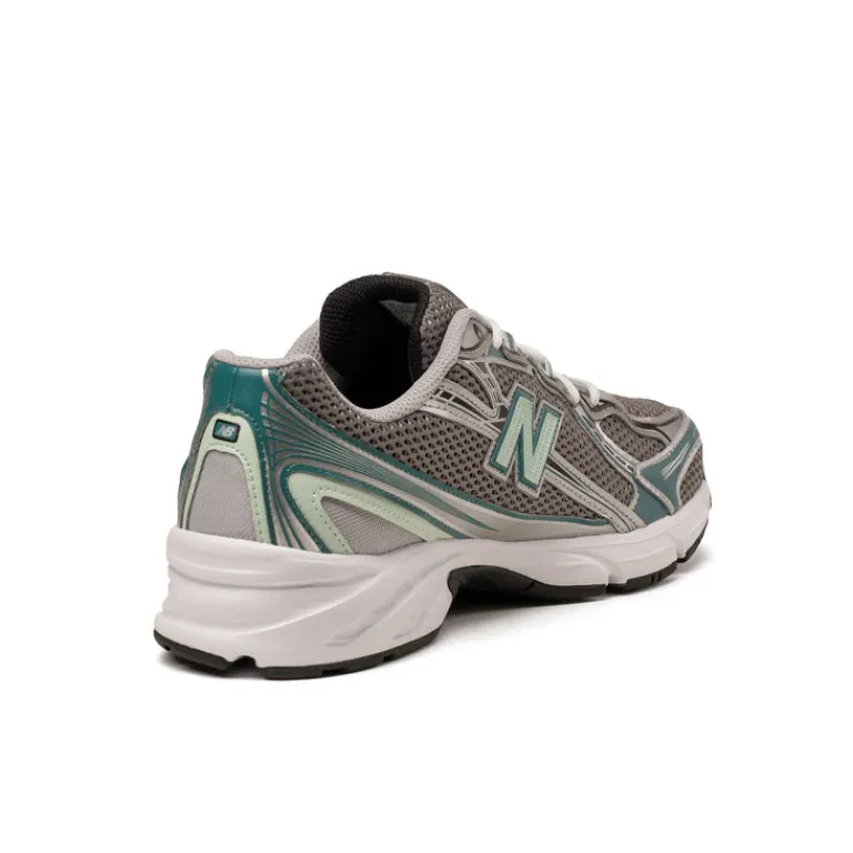 New Balance Sneakers Végétaliens|Chaussures De Running Retro*U740NC2 Silver Metallic / New Spruce / Clay Ash / Rain Cloud