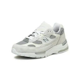 New Balance Sneakers En Cuir|Sneakers Blancs*U992NC *Made in USA* White / Reflective / Silver Metallic
