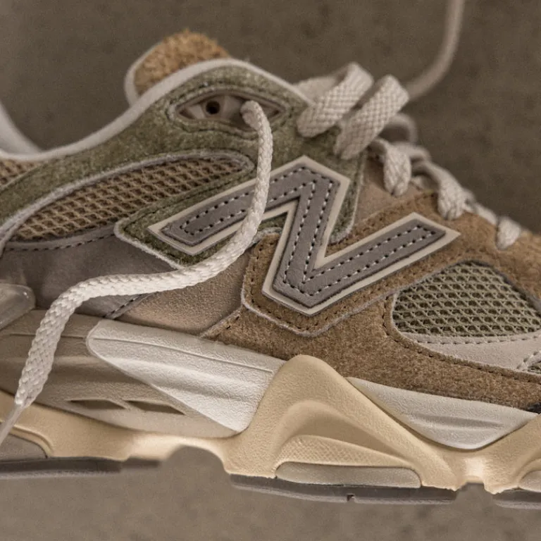 New Balance Sneakers En Cuir|Chaussures De Running Retro*U90/60NTC Olivine / Great Plains