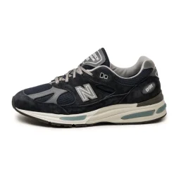 New Balance Sneakers En Cuir|Chaussures De Running Retro*U991NV2 *Made in England* Navy