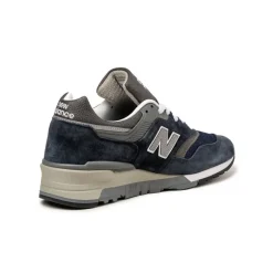New Balance Sneakers En Cuir|Chaussures De Running Retro*U997NY *Made in USA* Navy