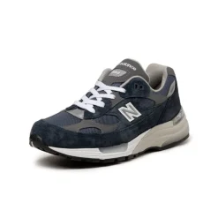 New Balance Sneakers En Cuir|Chaussures De Running Retro*U992NY *Made in USA* NB Navy