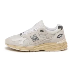 New Balance Sneakers En Cuir|Sneakers Blancs*U991OW2 *Made in England* Wind Chime / White / Frozen Dew / Vanilla Ice