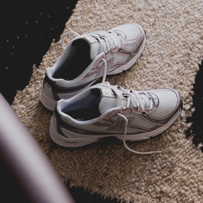 New Balance Sneakers Végétaliens|Sneakers Blancs*U740PK2 Ice Wine / White / Rose Sugar / Silver Metallic