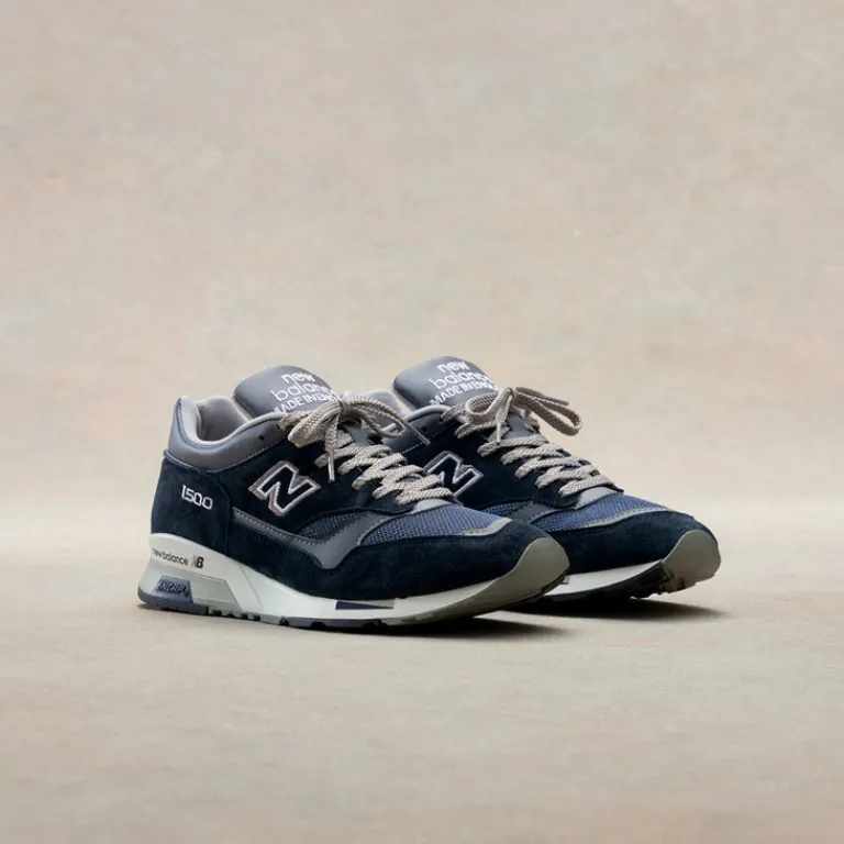 New Balance Sneakers En Cuir|Chaussures De Running Retro*U1500PNV *Made in England* Navy